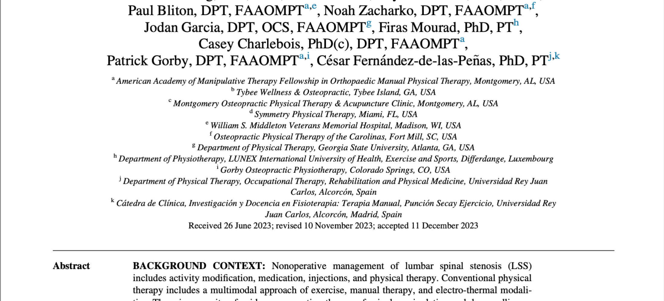 Spinal manipulation and electrical dry needling as an adjunct to